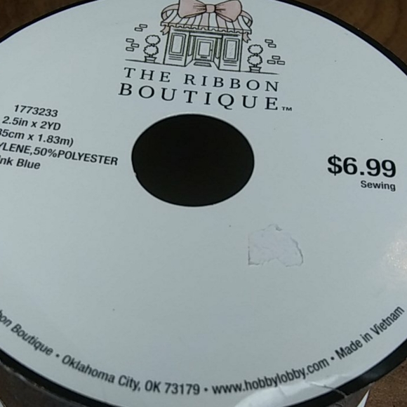 Purple Bling Ribbon - Picture 4 of 4